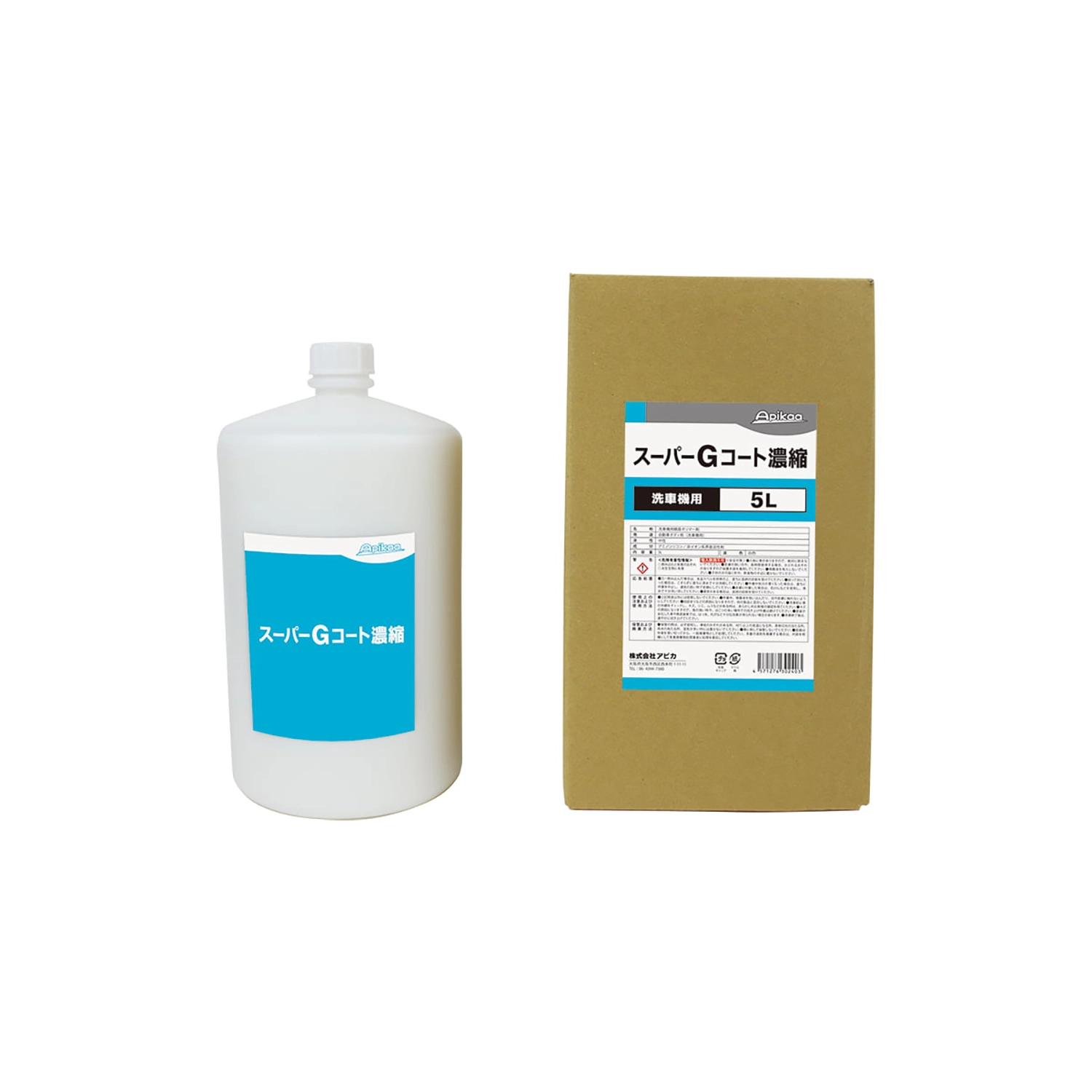 【ﾀﾞｲﾌｸ対応品】スーパーＧコート濃縮　5L×1（丸ボトル）