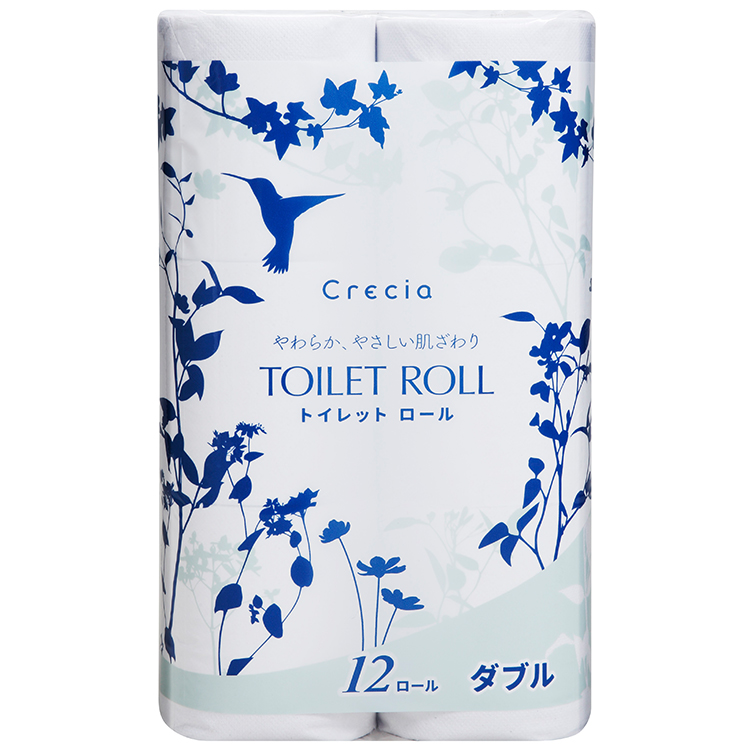 【販売終了】クレシア　トイレットティシュー　12R　W