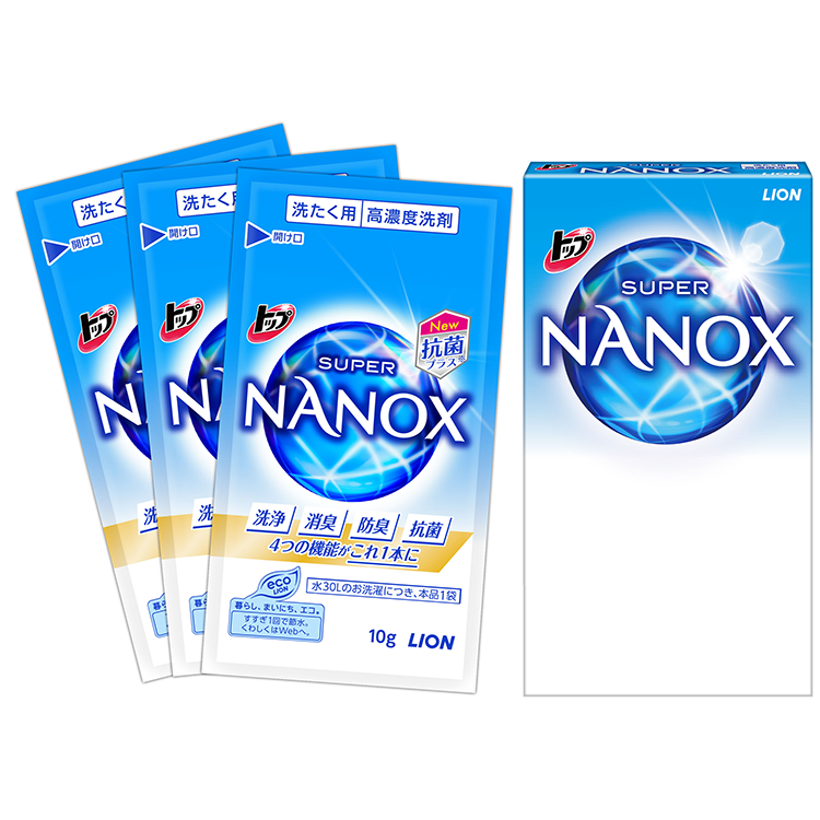 トップスーパーＮＡＮＯＸ　１０ｇ×３袋