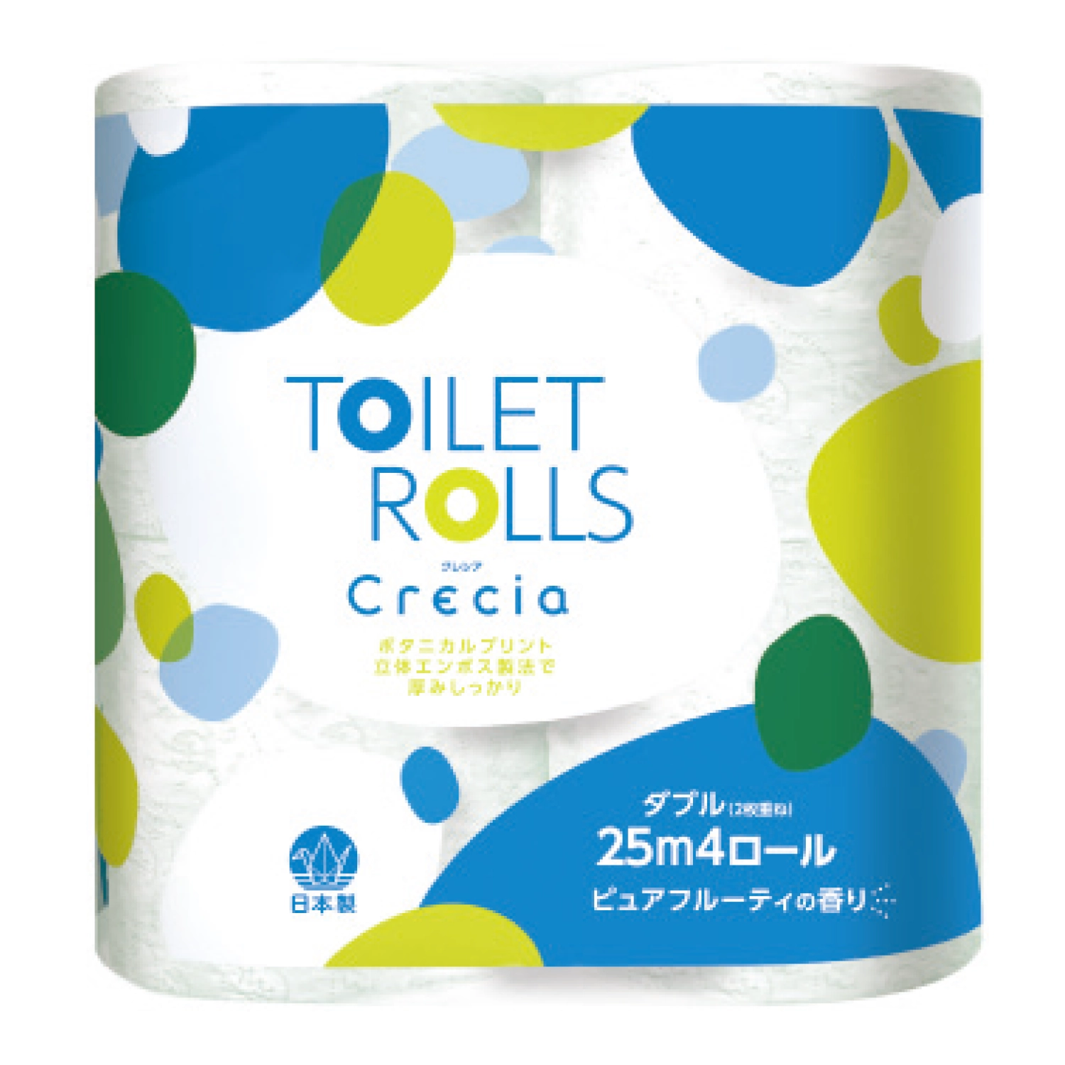 クレシア　トイレットロール　4R　W　香り付き